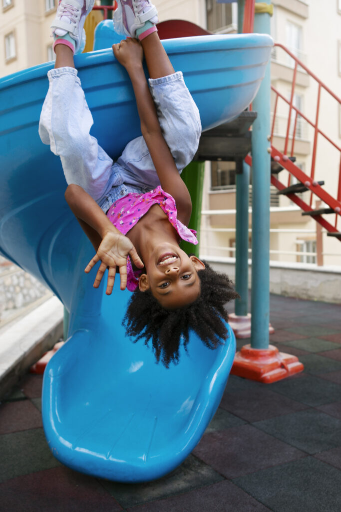 Full Shot Smiley Girl Slide 683x1024